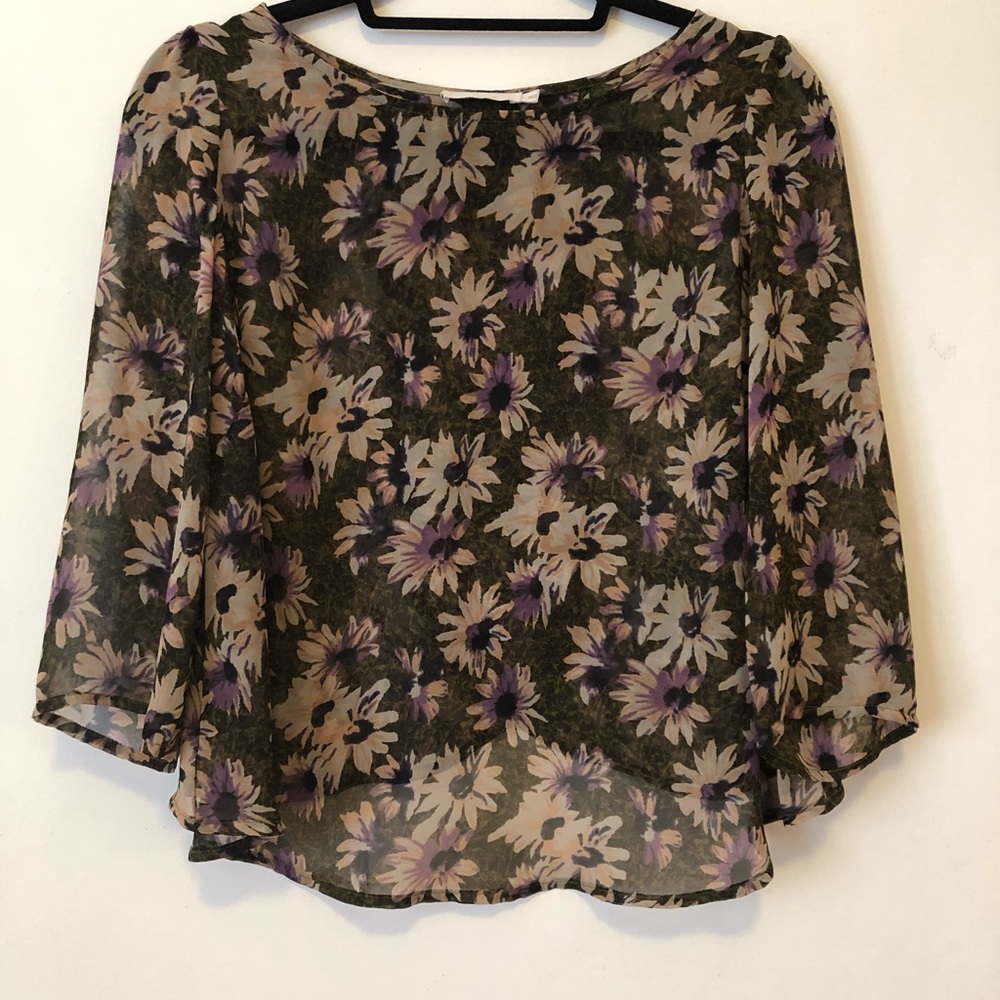 Floral blouse